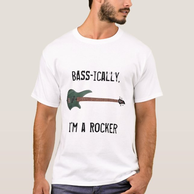 Camiseta Baixo-ically, eu sou um balancim… (Frente)