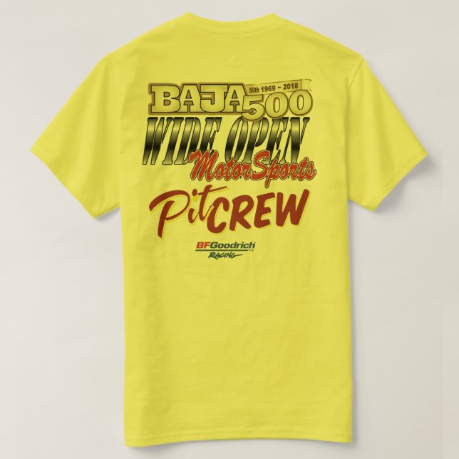 CAMISETA BAJA 500 2018 (Verso do Design)