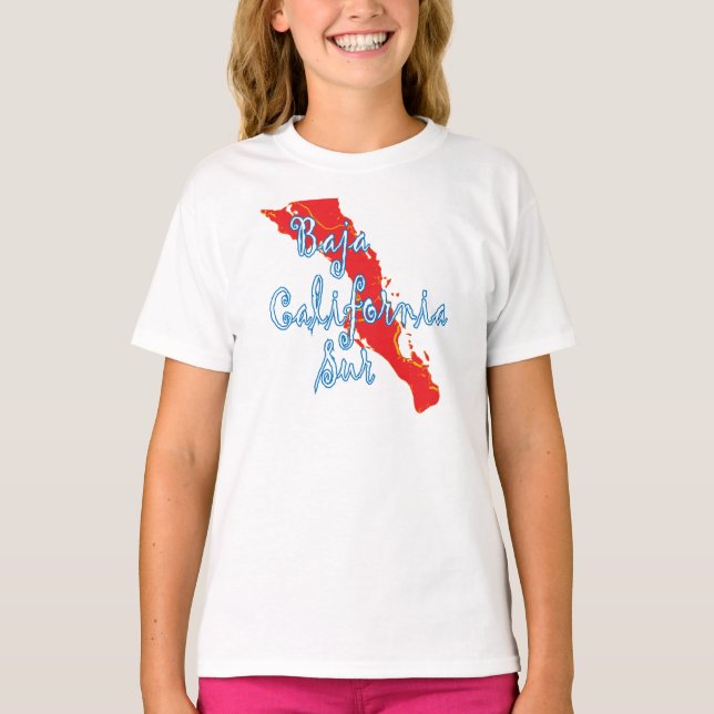 Camiseta Baja California Sur (Frente)