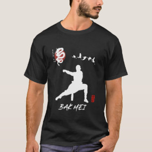 Camiseta Bak Mei Principiante Caligrafia Desenho Marcial Ch