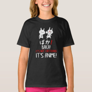 Camiseta Baka Rabbit Slap Idiot Japonês Seu Anime Não