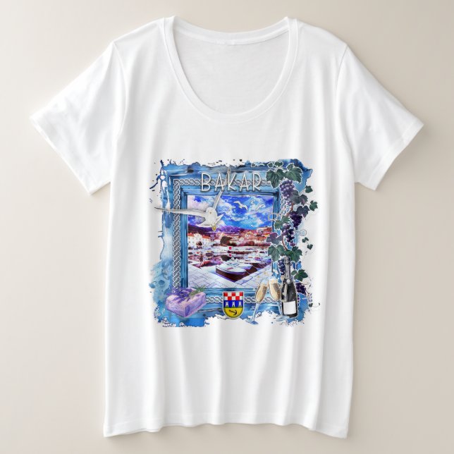 Camiseta Bakar (Frente do Design)