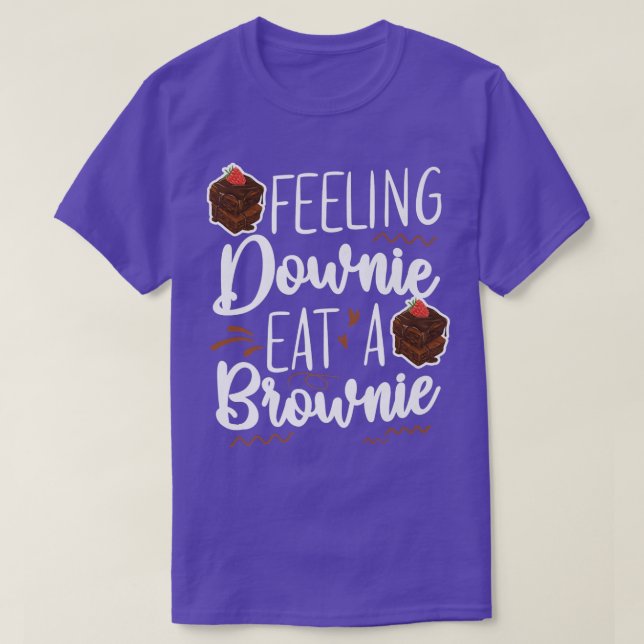 Camiseta Bake Baking Brownie Pun  (Frente do Design)