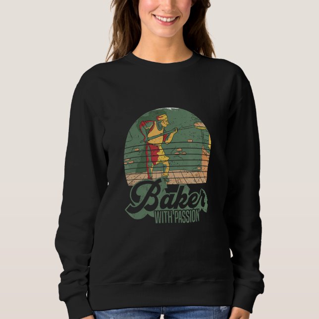 Camiseta Baker Aus Leidenschaft Pastery Bakery Compro B (Frente)