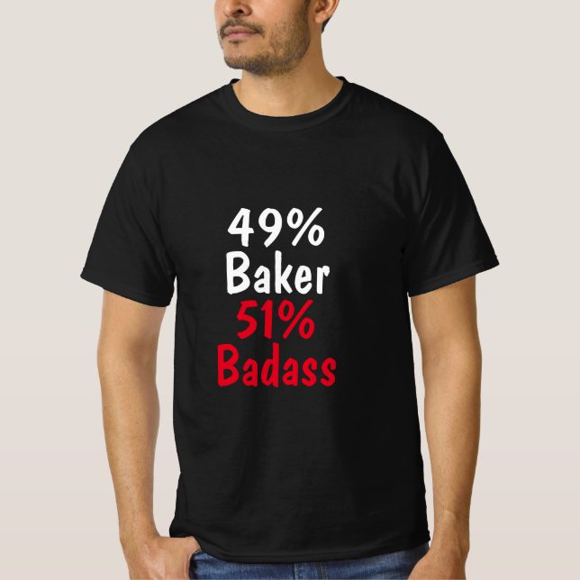 Camiseta Baker Badass (Frente)