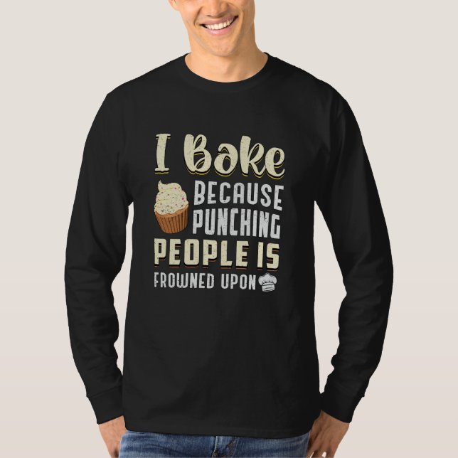 Camiseta Baker Bakery Assar Bake Baking Bread Ideia (Frente)