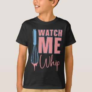 Camiseta Baker Baking Me Assista Whip Bakery Chef Assar