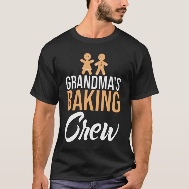 Camiseta Baker Baking Netos da Vovó Baking Crew (Frente)