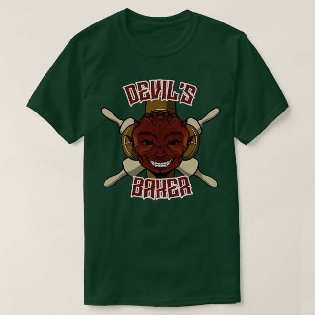 Camiseta Baker de Devils (Frente do Design)