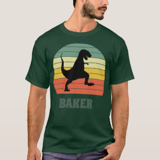 Camiseta Baker Dinossaur Funny Baker Ideia