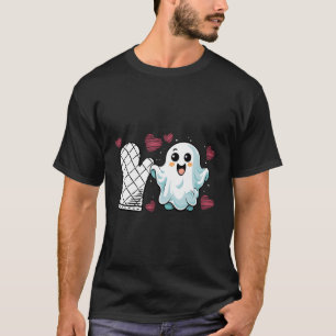 Camiseta Baker Halloween Fazendo Assar Assustador Truque Ou