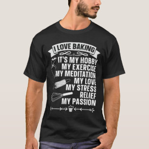 Camiseta Baker I Adora Fazer Assar De Chef De Banho