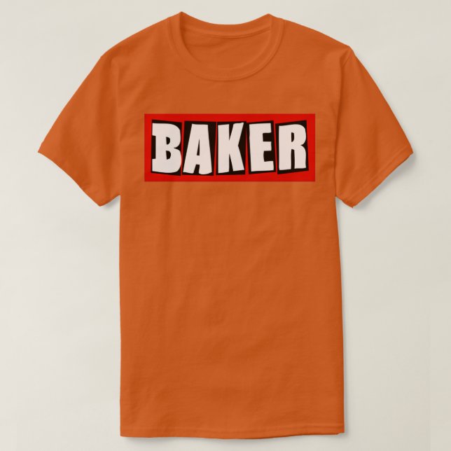 Camiseta Baker Skateboard (Frente do Design)