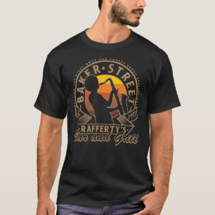 Camiseta Baker Street Bar E Grill Raffertys Relaxaram Ajust