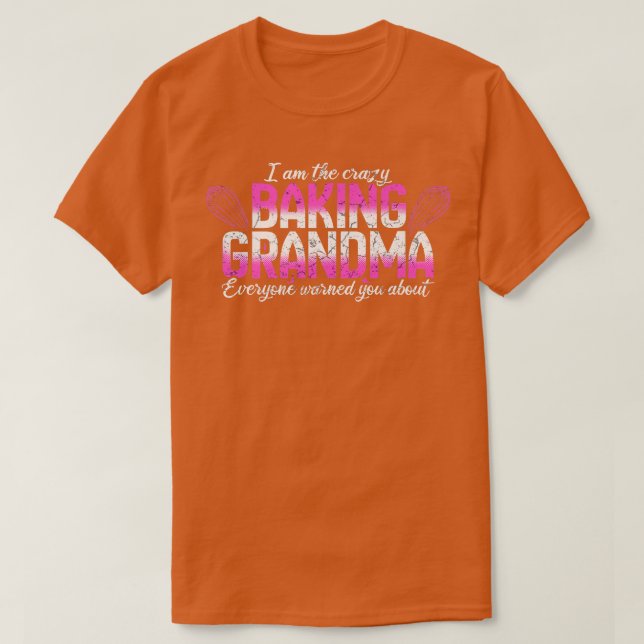 Camiseta Baker Vovó Baker do Frio Lover (Frente do Design)
