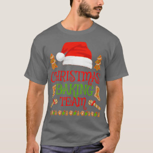 Camiseta Baker Xmas Presente na Equipe Baking de Natal Cook