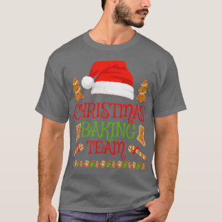 Camiseta Baker Xmas Presente na Equipe Baking de Natal Cook