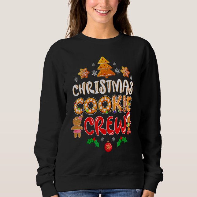 Camiseta Bakers Christmas Cookie Crew Family Baking Team Ho (Frente)
