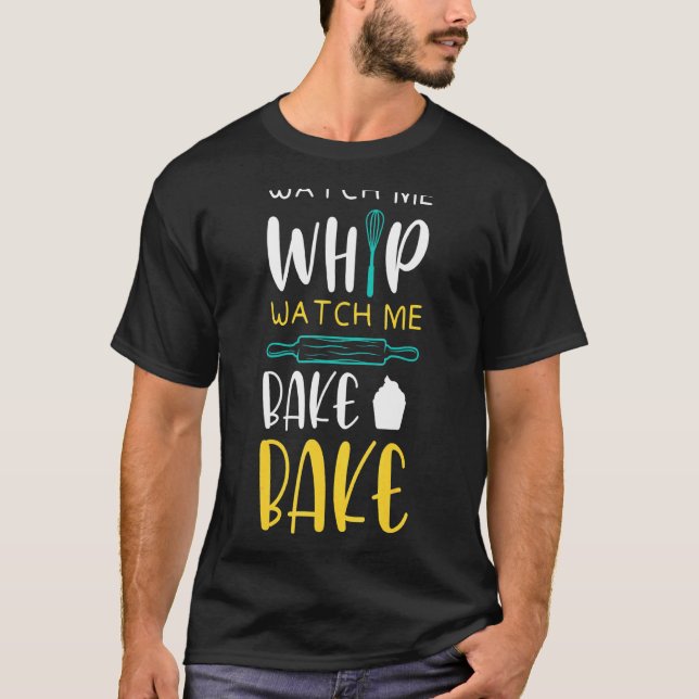 Camiseta Bakers de Cupcake de padeiros de pancada de pancad (Frente)