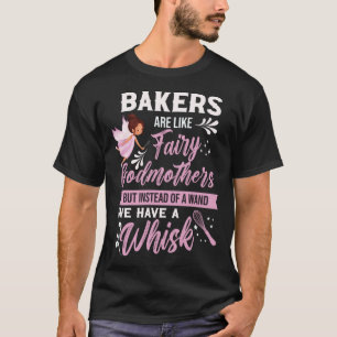 Camiseta bakers doce fantasia muffin Biscoito mágico de bol