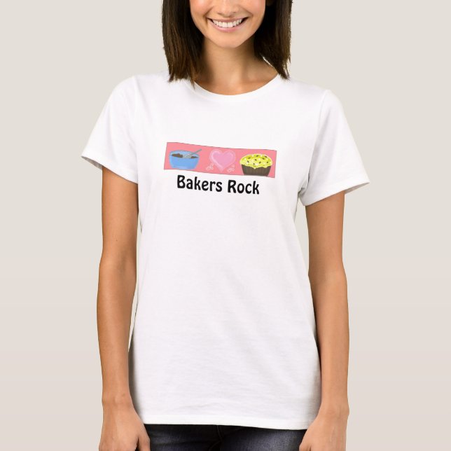 Camiseta Bakers Rock (Frente)