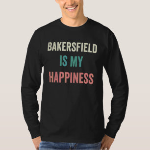 Camiseta Bakersfield É Minha Felicidade