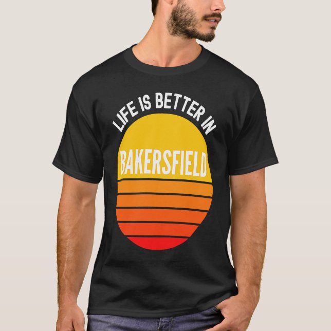 Camiseta Bakersfield em Bakersfield (Frente)