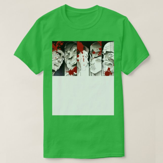 Camiseta Baki 2018 Villains (Frente do Design)