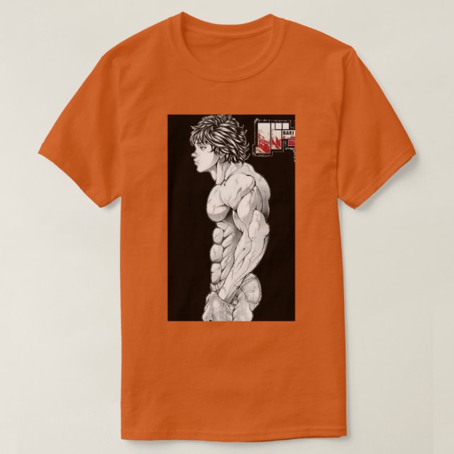 Camiseta Baki Hanma (Frente do Design)
