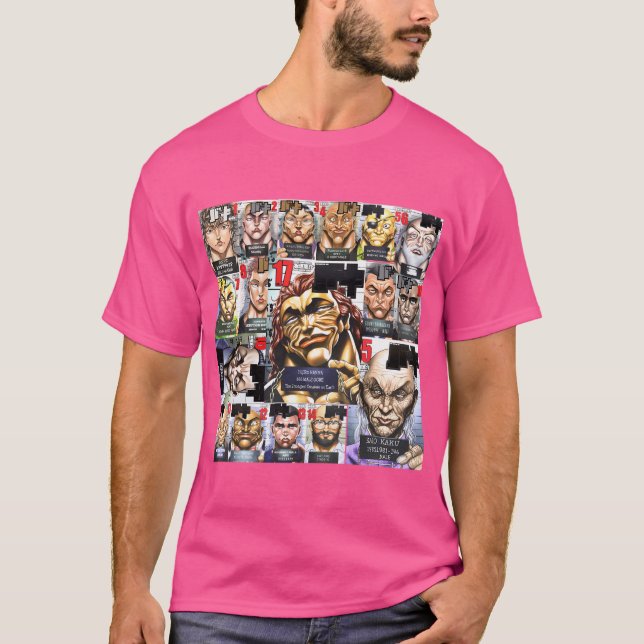 Camiseta Baki Hanma Baki (Frente)