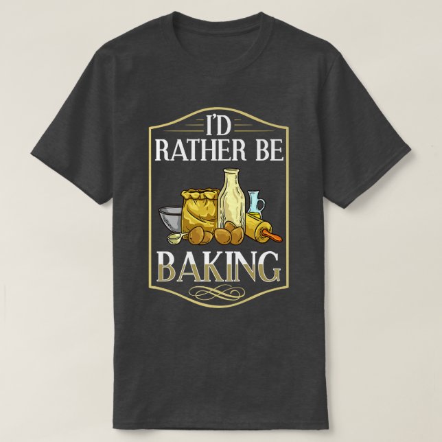 Camiseta Baking Beginner Recipes Baker Flour Bakery  (Frente do Design)