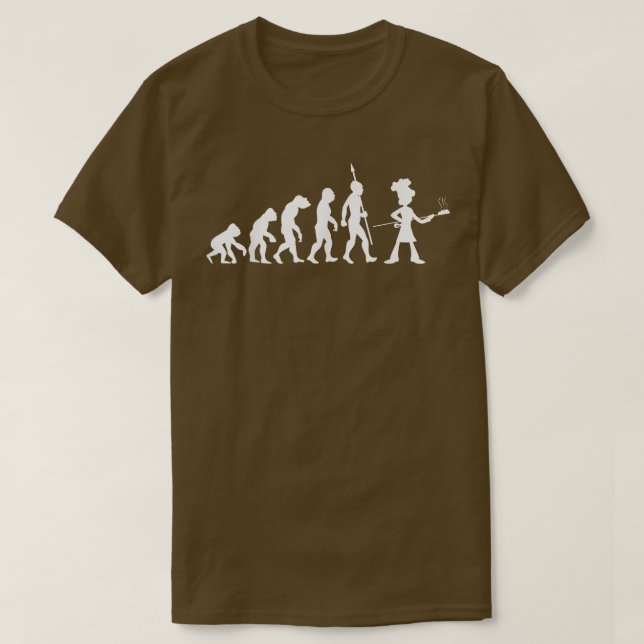 Camiseta Baking Bread Master Baker Evolução 307 (Frente do Design)