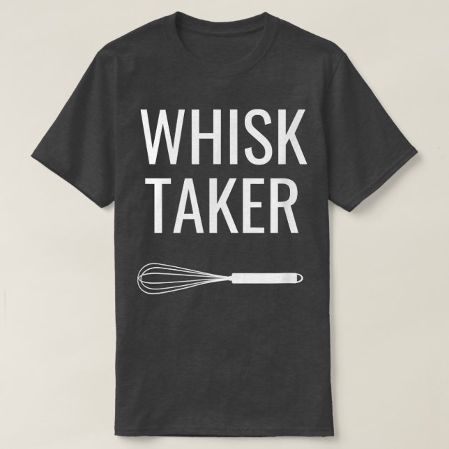 Camiseta Baking Chef Whisk Taker (Frente do Design)