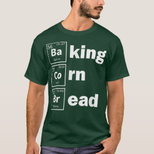 Camiseta Baking Cornbun Baker Comida de Ação de Graças Corn