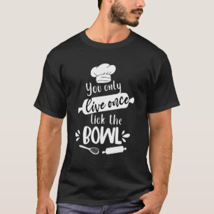 Camiseta Baking de Comida Legal com Cotação 1