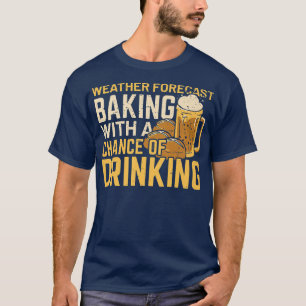 Camiseta Baking De Previsão De Tempo Com Possibilidade De B