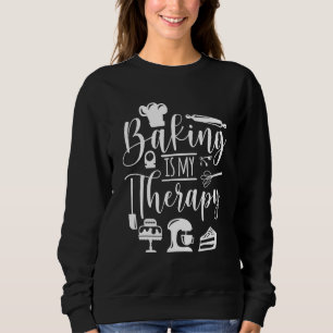 Camiseta Baking É A Minha Terapia Para Baking Baker E Muffi