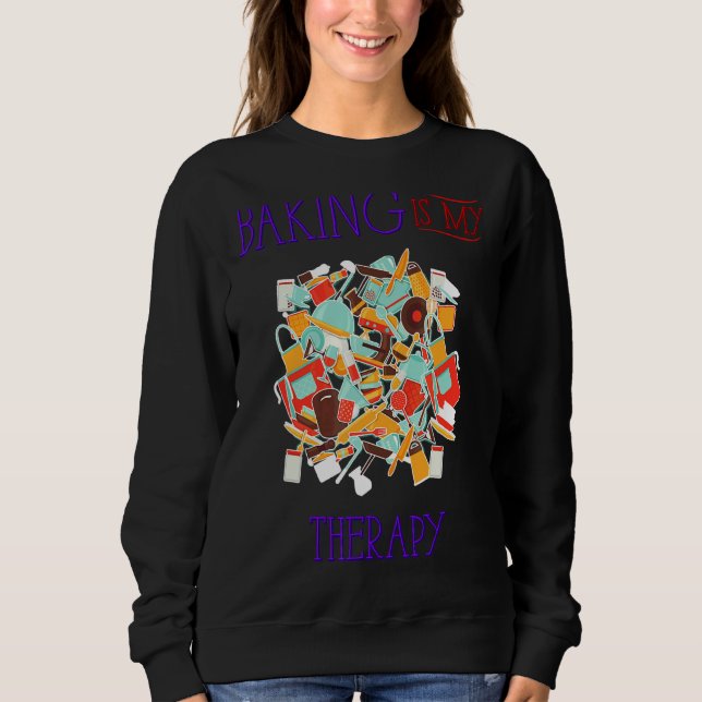 Camiseta Baking É Meu Humor Terapêutico (Frente)