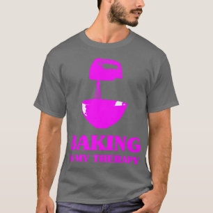 Camiseta Baking É Minha Padaria De Foodie Cookie Cookie De