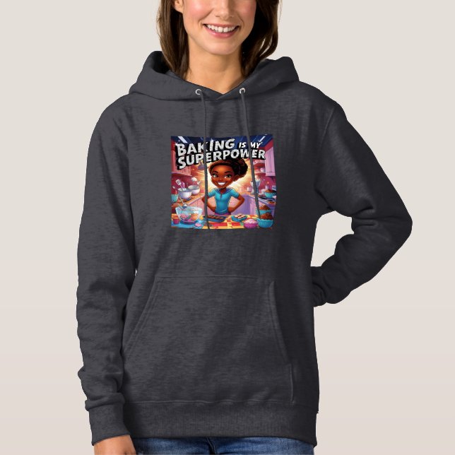 Camiseta Baking é minha superpotência (Frente)