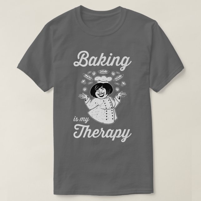 Camiseta Baking É O Meu Confeccionador De Hobby (Frente do Design)