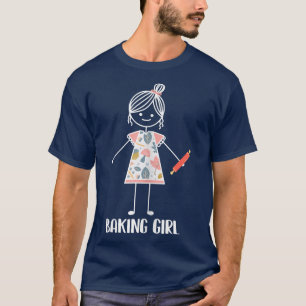 Camiseta Baking Girl - Bakery Baker 