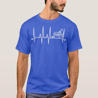 Camiseta Baking Heartbeat Funny Pastry Chef Baker