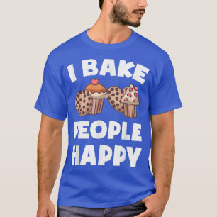 Camiseta Baking I Assar Pessoas Feliz Cupcake Cookie Paery 