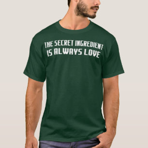 Camiseta Baking Ingredient É Amor Ditos Sarcásticos Sobre