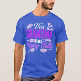 Camiseta Baking Lover Engraçado Avó Baker Vovó 526