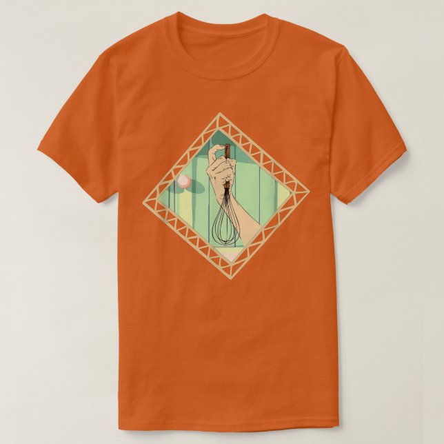 Camiseta Baking Muffins Cookie Cupcakes Whisk Whisking - Ba (Frente do Design)