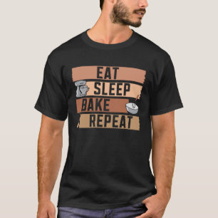 Camiseta Baking Pastriery Confectionery Baker Assar 2