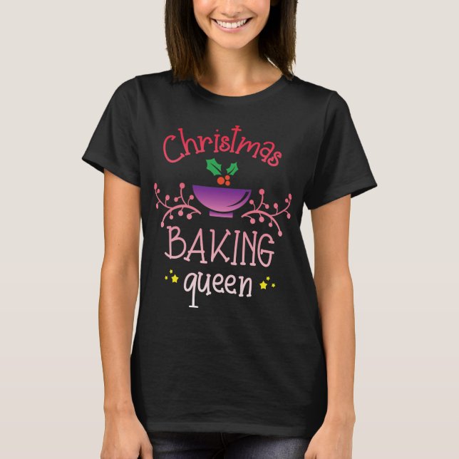 Camiseta Baking Queen (Frente)