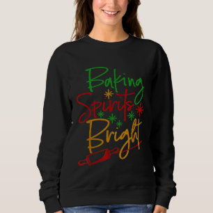 Camiseta Baking Spirats Brilhante Festa de Natal Che